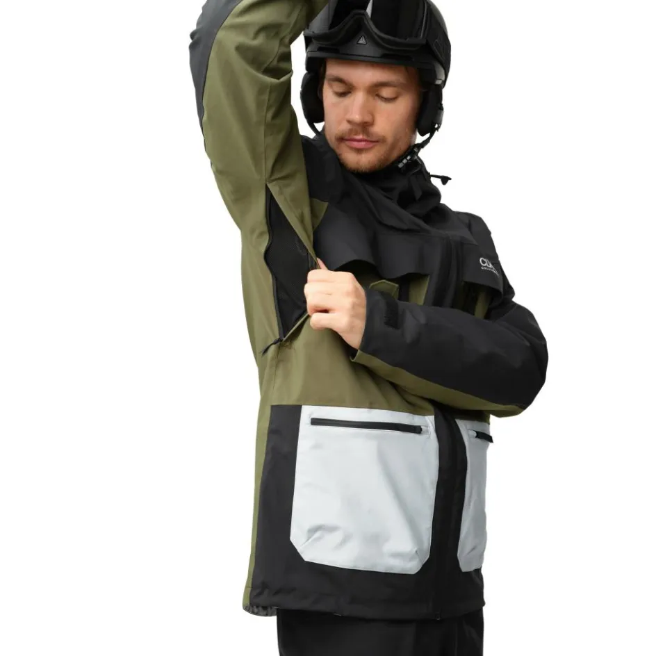 ColourWear Ski Jassen|Wintersport*Transfer winterjas heren black