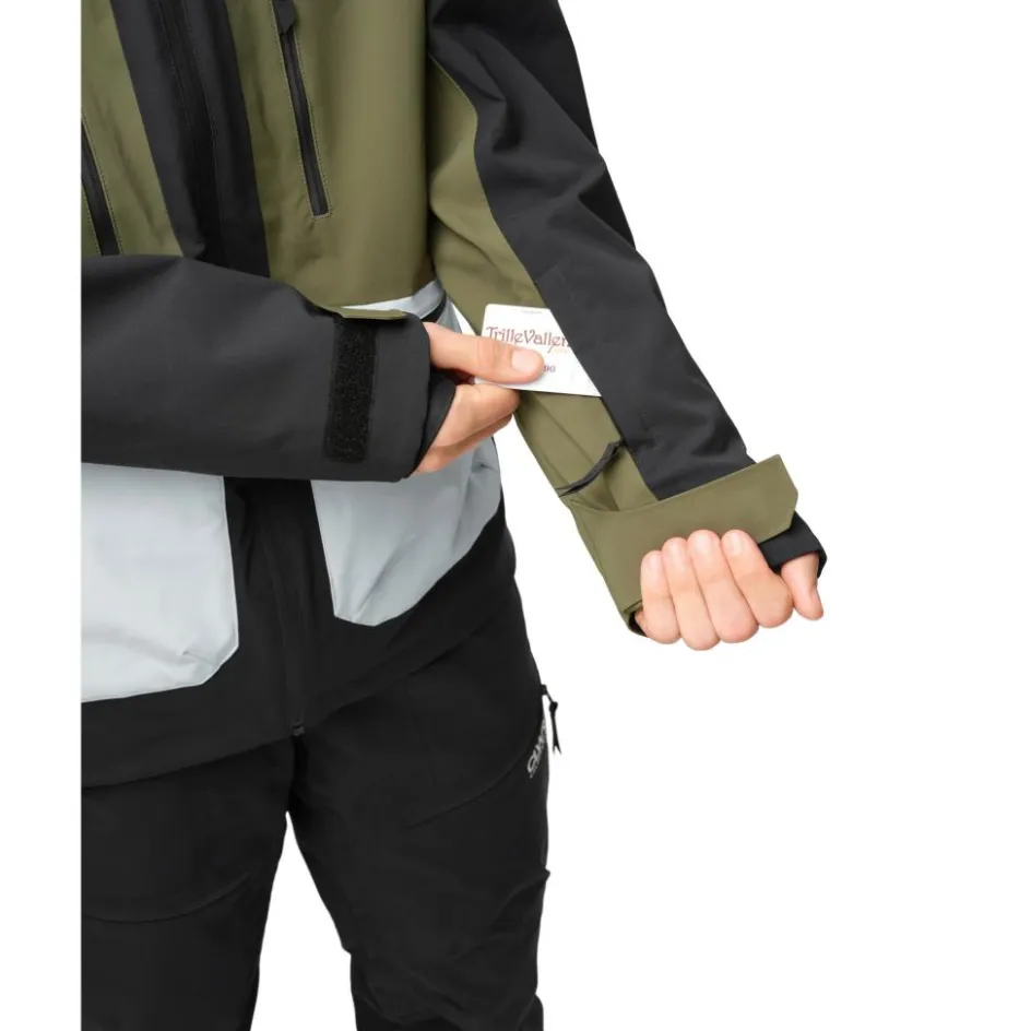 ColourWear Ski Jassen|Wintersport*Transfer winterjas heren black