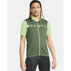 Craft Fietskleding*Core Endur fietsshirt heren thyme spruce