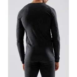 Craft Thermokleding|Wintersport*CORE Wool Merino LS thermoshirt heren black