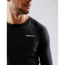 Craft Thermokleding|Wintersport*CORE Wool Merino LS thermoshirt heren black
