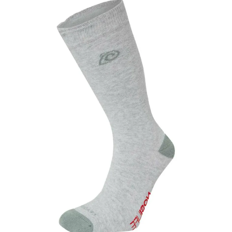 Craghoppers Wandelsokken|Wandelsokken*NosiLife Travel Singlepack wandelsokken soft grey mélange lichen green