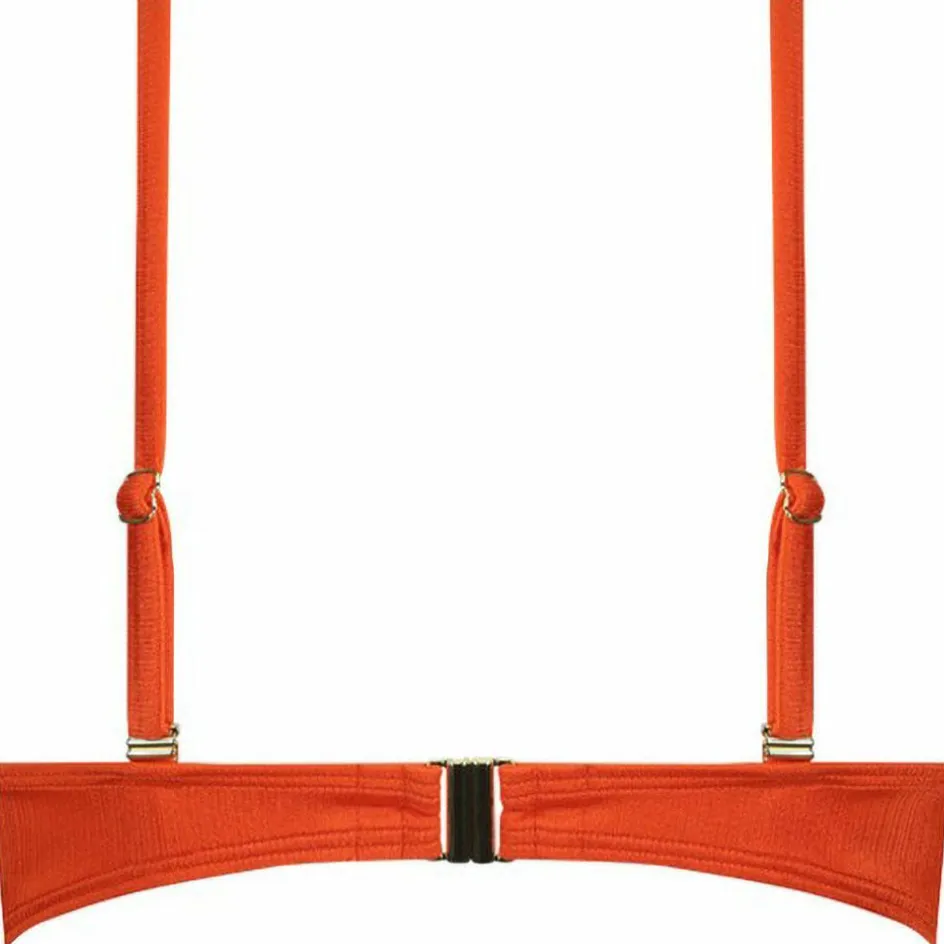 Cyell Bikini*Satin Tomato Padded Wired bikini top dames