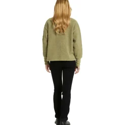 Didriksons Truien & Vesten*Mella vest dames olive green