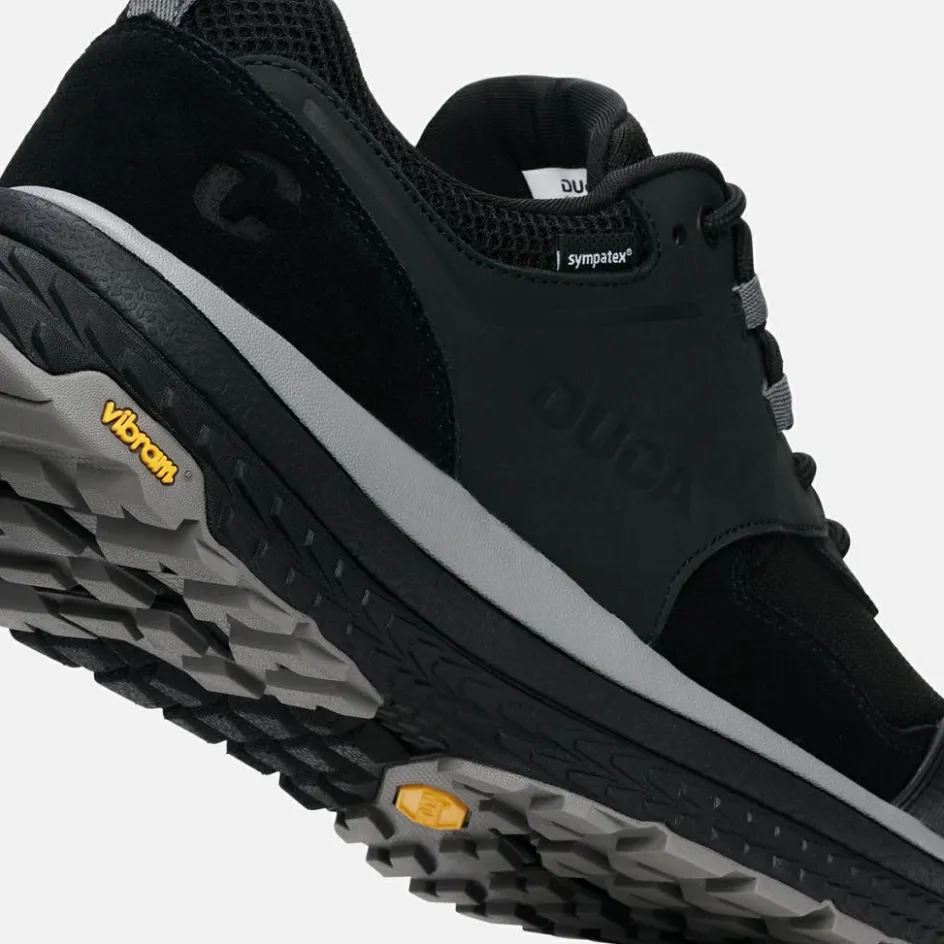 Duca Walking Wandelen|Wandelschoenen* Cisomo Lo WP wandelschoenen heren black cool grey