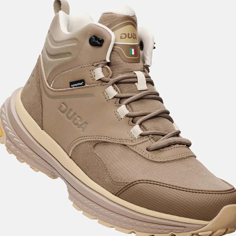 Duca Walking Wandelen|Wandelschoenen* Cisomo Mid WP wandelschoenen heren taupe sand