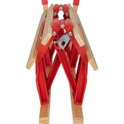DWS Sleeën|Wintersport*opvouwbare slee red