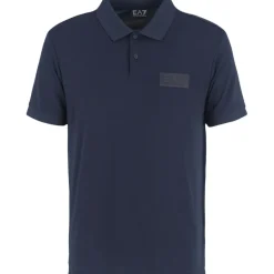 EA7 Tenniskleding*6DPF04-PJRGZ tennispolo heren blue