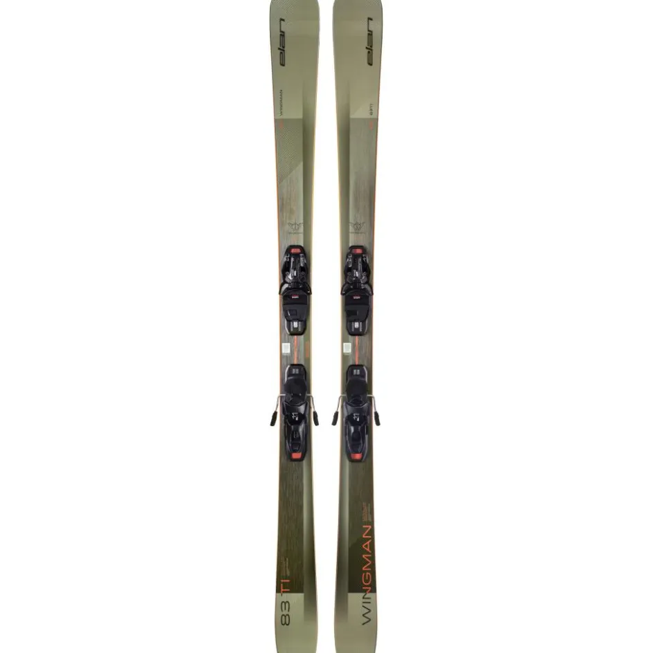 Elan Ski's|Wintersport*Wingman 83 Ti 25 - 26 ski's met ELX 11.0 GW Shift binding