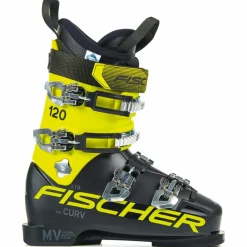 Fischer Skischoenen|Wintersport*The Curv 120 XTR skischoenen heren black yellow