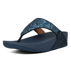Fitflop Slippers*Lulu Glitter Toe-Thongs slippers dames midnight navy