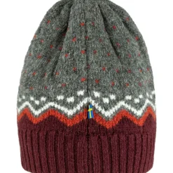 Fjällräven Mutsen|Wintersport*Ovik Knit muts dark garmet