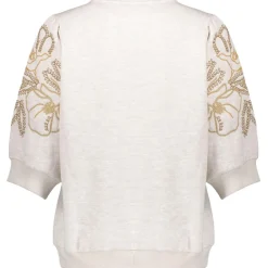 Geisha Truien & Vesten*sweater dames beige melange