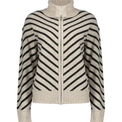 Geisha Truien & Vesten*vest dames black sand