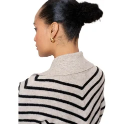 Geisha Truien & Vesten*vest dames black sand