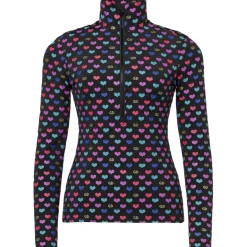 Goldbergh Skipullies|Wintersport*CUORI skipully dames cuori maschera