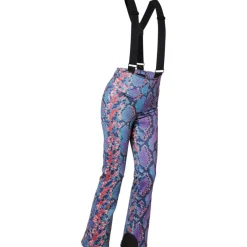 Goldbergh Skibroeken|Wintersport*ELENA skibroek dames snake turchese