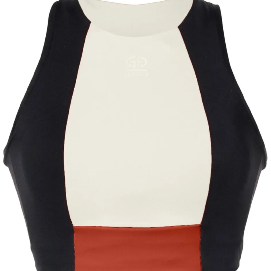 Goldbergh Sportbh's*Facade sport bh dames black champagne