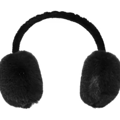 Goldbergh Mutsen|Wintersport*FLUFFY oorwarmers dames black