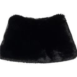 Goldbergh Sjaals|Wintersport*Frost Fluffy col dames black