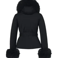 Goldbergh Ski Jassen|Wintersport*GISELLE FAUX softshell winterjas dames black