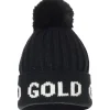 Goldbergh Mutsen|Wintersport*HODD muts dames black white