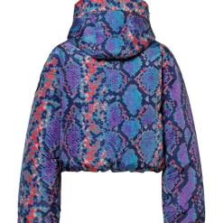 Goldbergh Ski Jassen|Wintersport*LUCINDA winterjas dames snake turchese