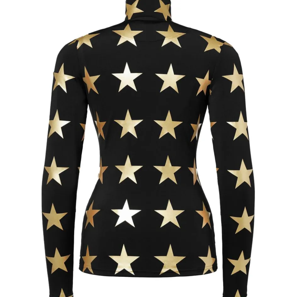 Goldbergh Skipullies|Wintersport*LUNARIA skipully dames black gold