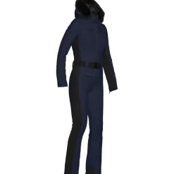Goldbergh Skipakken|Wintersport*PARRY FAUX BORDER skipak dames french blue