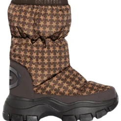 Goldbergh Snowboots & Winterlaarzen|Wintersport*Power Puffy snowboots dames dark brown