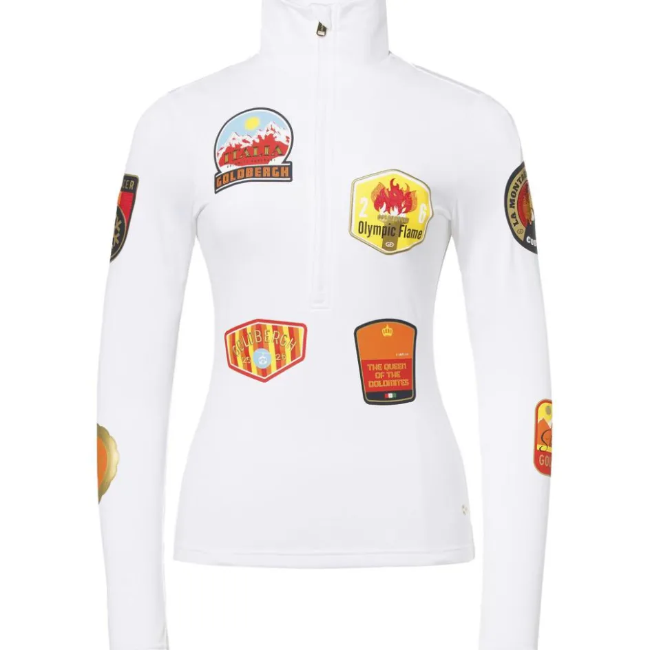 Goldbergh Skipullies|Wintersport*TRIUMPH skipully dames white