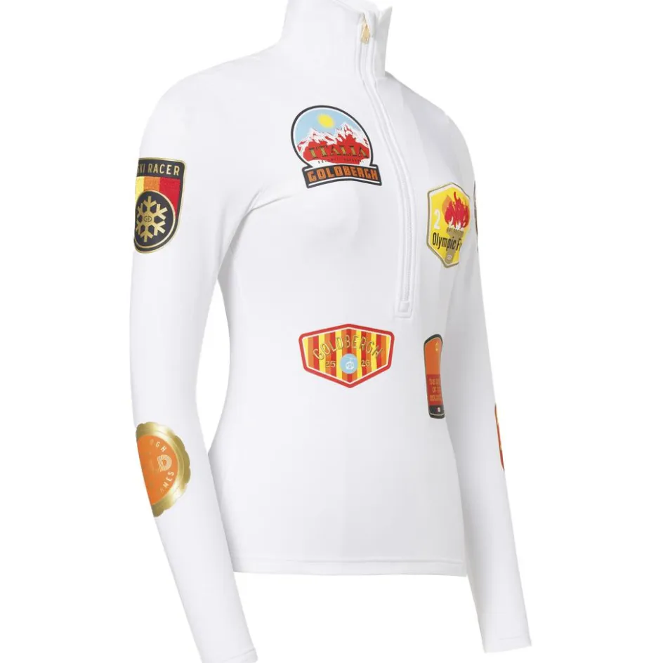 Goldbergh Skipullies|Wintersport*TRIUMPH skipully dames white