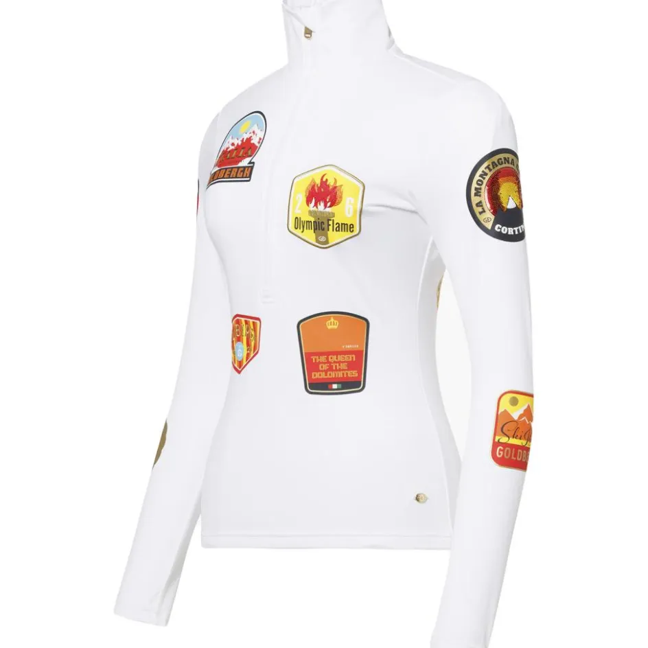 Goldbergh Skipullies|Wintersport*TRIUMPH skipully dames white