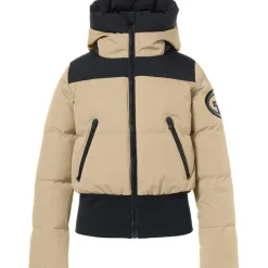 Goldbergh Ski Jassen|Wintersport*VILLAGE winterjas dames caramello