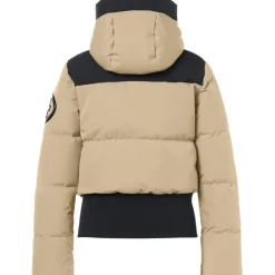 Goldbergh Ski Jassen|Wintersport*VILLAGE winterjas dames caramello