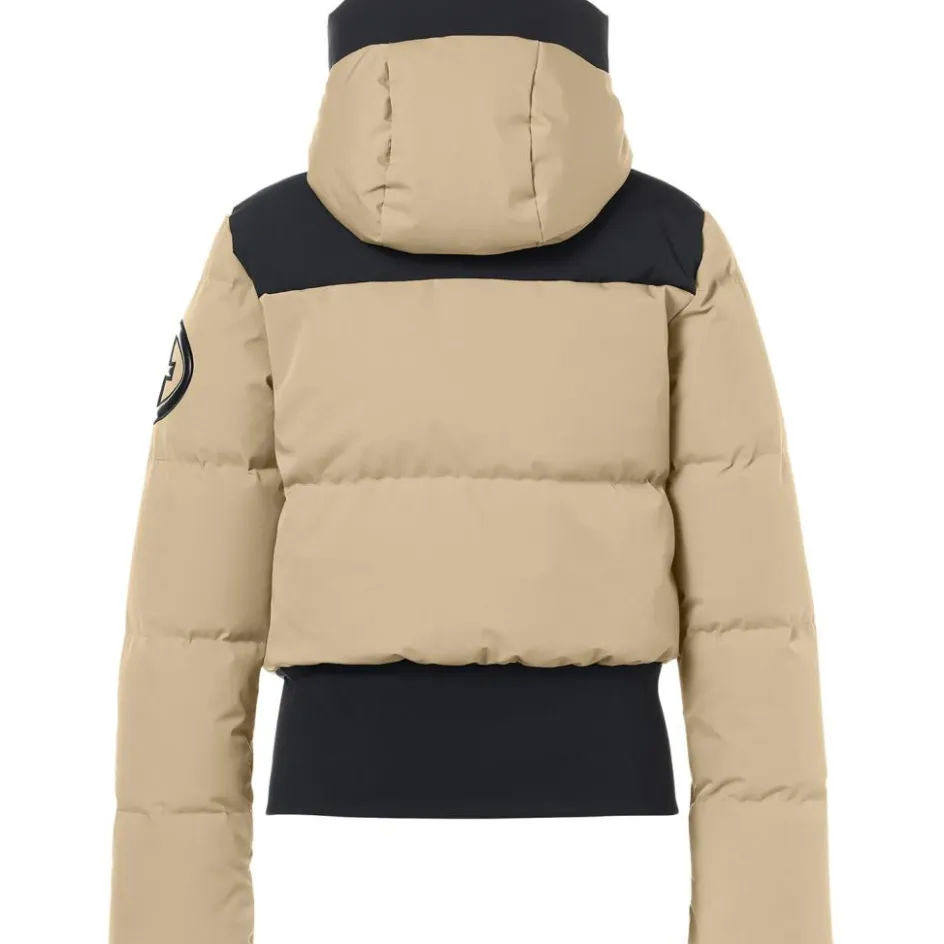 Goldbergh Ski Jassen|Wintersport*VILLAGE winterjas dames caramello