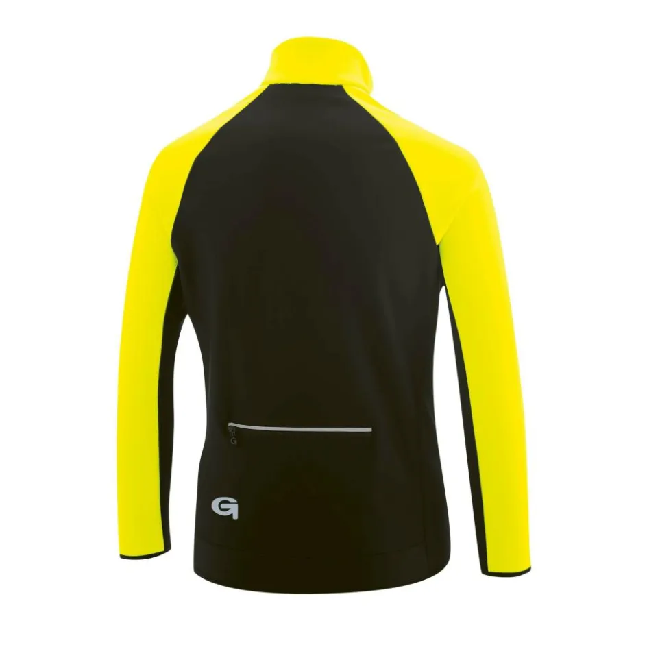 Gonso Fietskleding*Moritz fietsjack junior safety yellow black