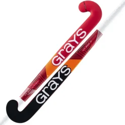 Grays Hockeystick*GTi2000 Ultrabow composite zaalhockeystick junior  fluo red