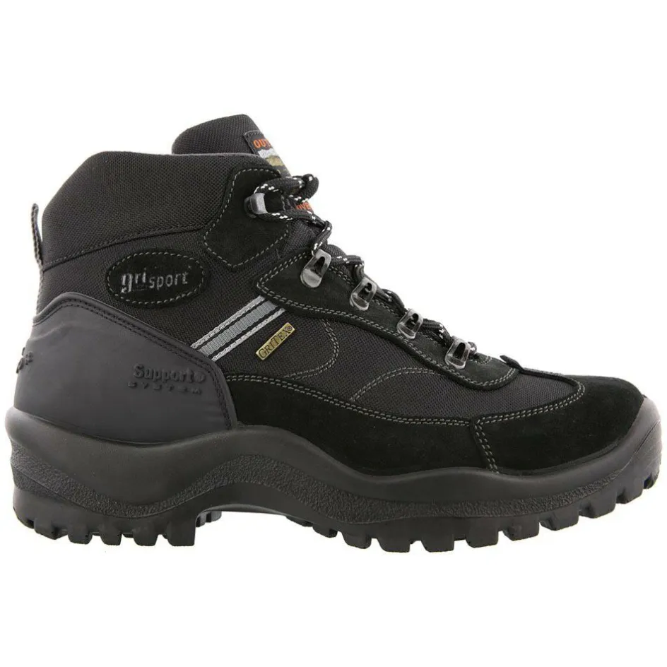 Grisport Wandelschoenen|Wandelschoenen*Torino Mid wandelschoenen black