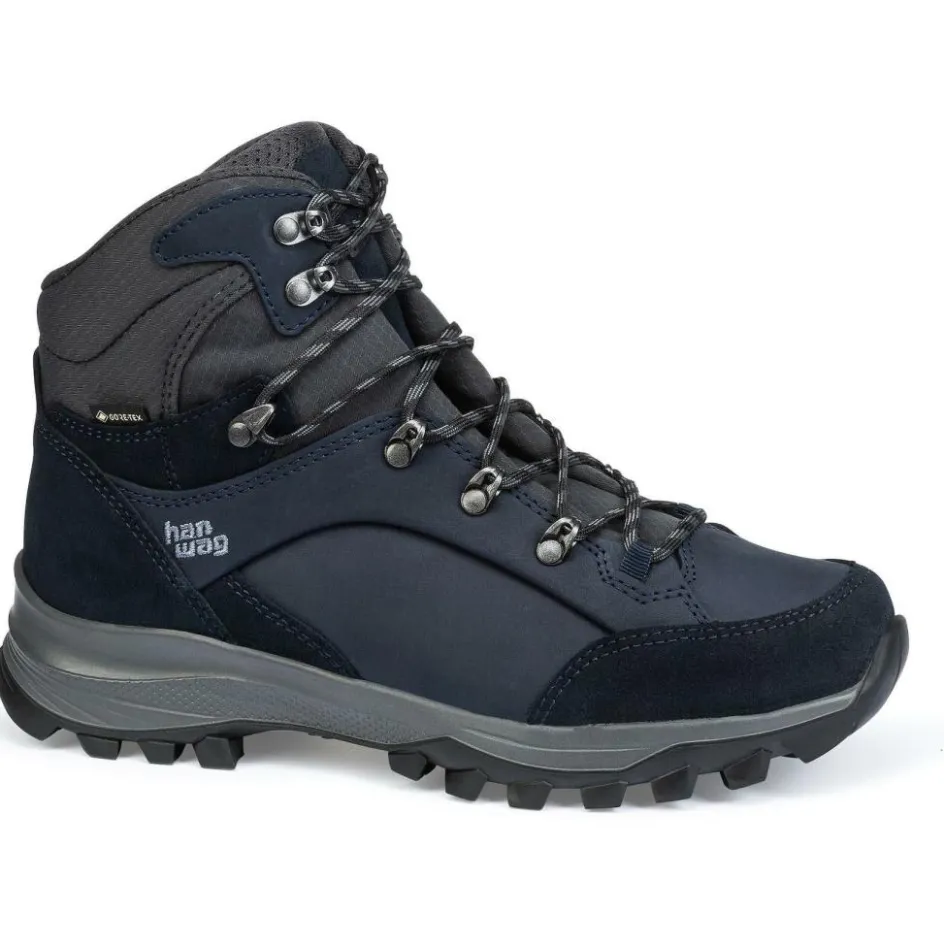 Hanwag Wandelschoenen|Wandelschoenen*Banks Narrow Lady GTX wandelschoenen dames navy asphalt