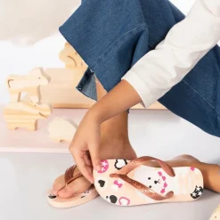 Havaianas Slippers*Kids Top Pets Ballet slippers junior rose golden  blush