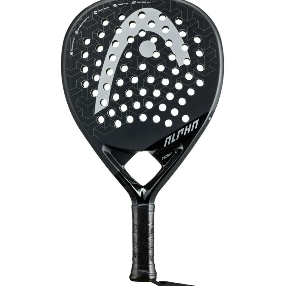 Head Padel Racket*Graphene 360+ Alpha Tour padel racket black