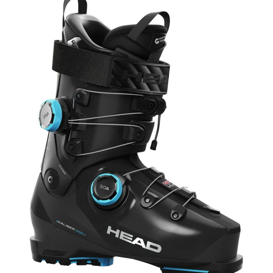 Head Skischoenen|Wintersport*Kaliber 120 X MV GW BOA2 skischoenen heren black speedblue