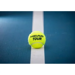 Head Tennisballen*TOUR XT tennisballen 4-pack geel