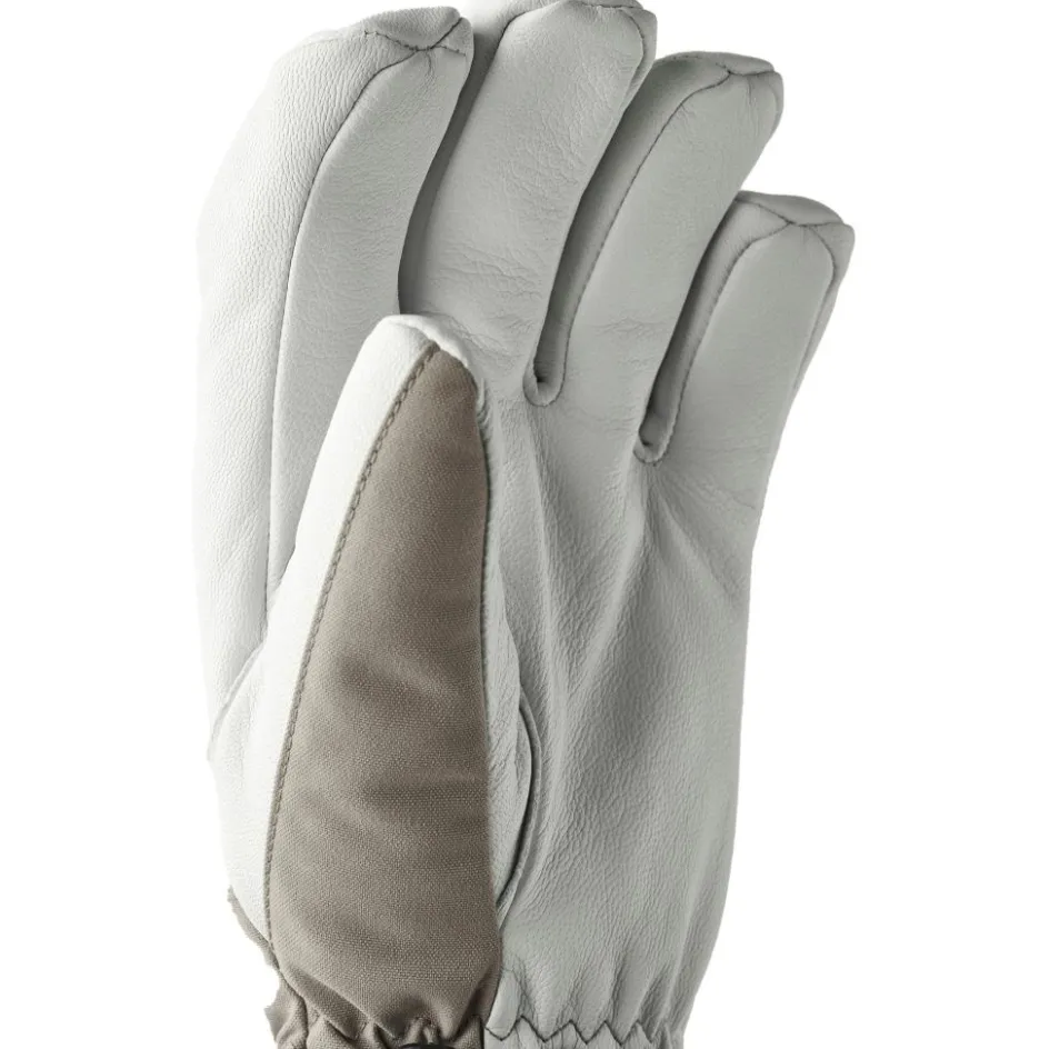 Hestra Handschoenen & Wanten|Wintersport*Army Leather Heli Ski handschoenen heren khaki