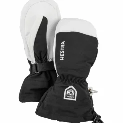 Hestra Handschoenen & Wanten|Wintersport*Army Leather Heli Ski wanten junior black