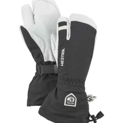 Hestra Handschoenen & Wanten|Wintersport*Army Leather Heli Ski lobster handschoenen black