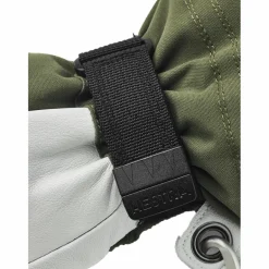 Hestra Handschoenen & Wanten|Wintersport*Heli Ski wanten dames olive off white