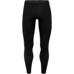 Icebreaker Thermokleding|Wintersport*200 Oasis thermobroek heren black