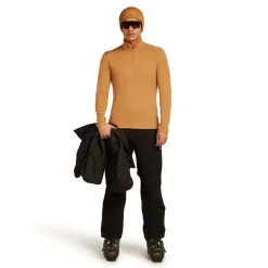 Icebreaker Thermokleding|Wintersport*260 Tech LS Half Zip thermoshirt heren trail